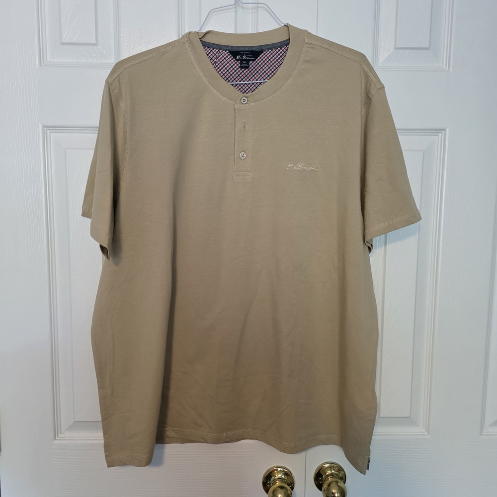 Ben Sherman Tan Short Sleeve Tee